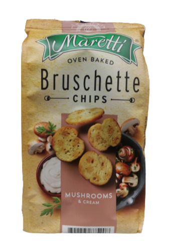 Croutons "Bruschette" mushrooms with sour cream 70g