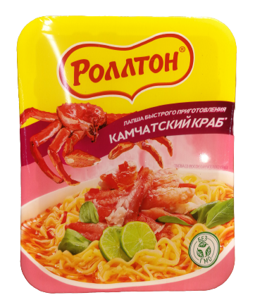 Rollton noodles Kamchatka crab, 90g