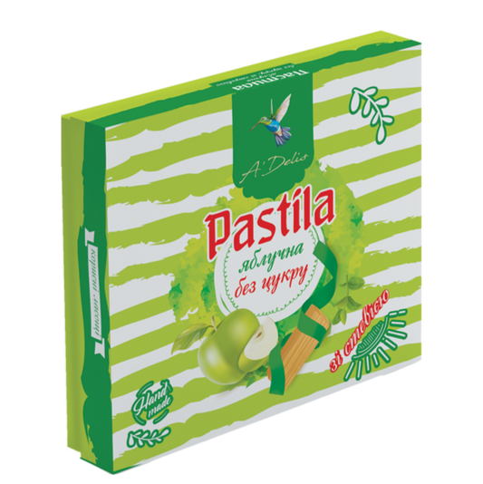 Apple pastila without sugar, with stevia 200g