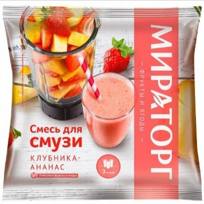 Strawberry-pineapple Smoothie Mix 300g