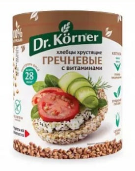 Breads Dr.  Korner "Buckwheat with vitamins" 100g