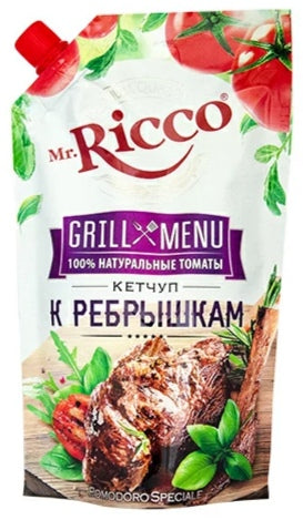 Ketchup Mr. Ricco Grill Menu for Ribs 350g
