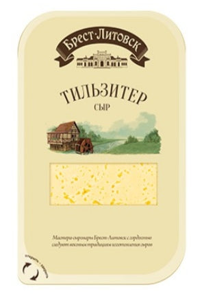 Cheese "Brest-Litovsk", tilsiter, 45%, 150g
