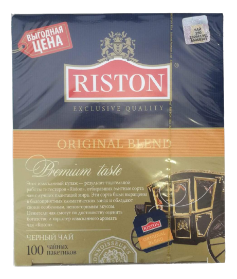RISTON EXCLUSIVE QUALITY ORIGINAL BLEND promoted in Russia  150g