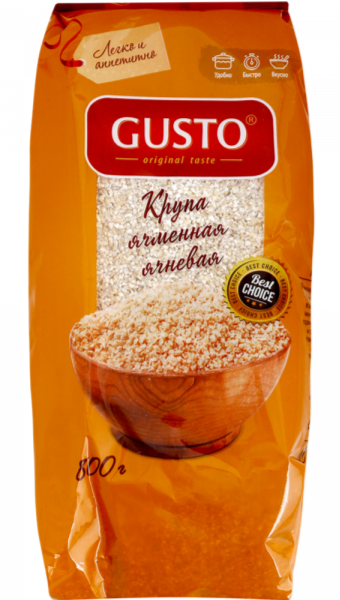 Barley Groats Milled "Gusto" No. 2,  800g