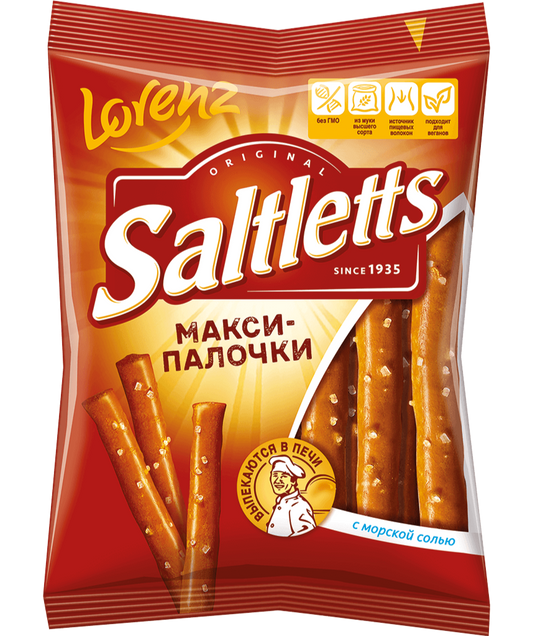 Saltletts maxi sticks salty 75g