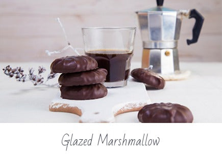 Chocolate covered marshmallows