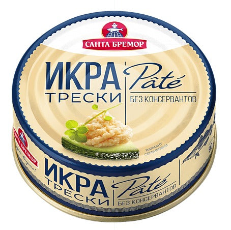 Pasteurized Atlantic cod roe