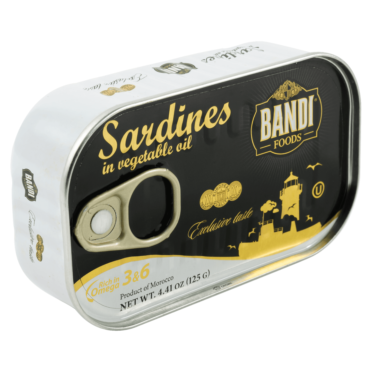 Sardines BANDI FOODS in vegetable Oil, 125g