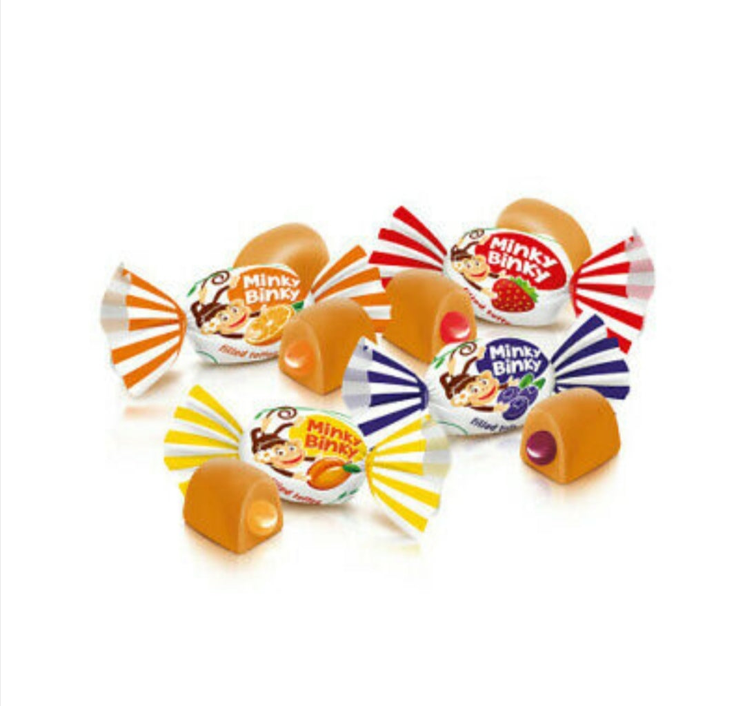 Jelly Sweets “Crazy Bee Fruity” with fruit flavoured fillings (Made in Ukraine) 200g