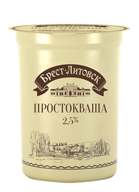 Sour milk "Brest-Litovsk" 2.5%, 380g