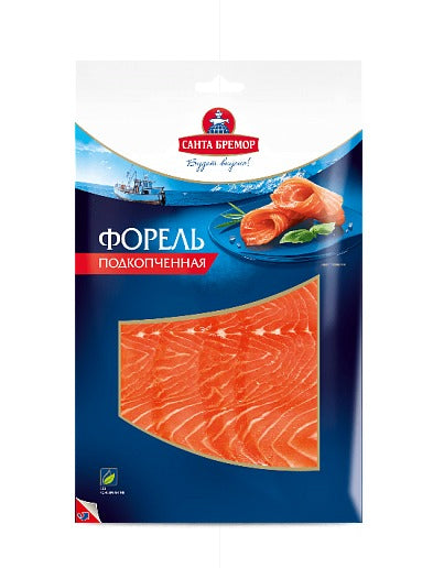 Smoked trout fillet-slices  100g
