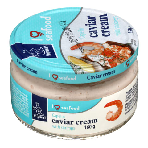 Spread With Caviar And Shrimps ZIGMAS, 160G