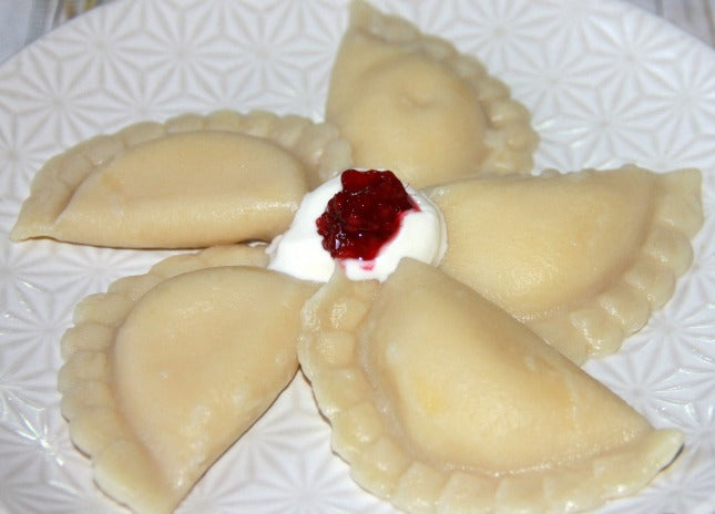 Eastern Europe Handmade Dumplings Sweet Cheese (валеники с творог), 400g