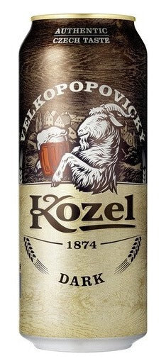 Beer "Velkopopovitsky Kozel" Dark, in can, 0.5L