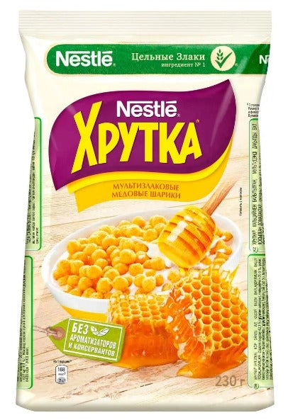 Nestle Hrutka "Honey balls" ready breakfast, 230g