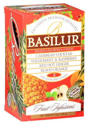 Tea drink Basilur "Fruit infusion" ASSORTED VOLUME 2, 45G