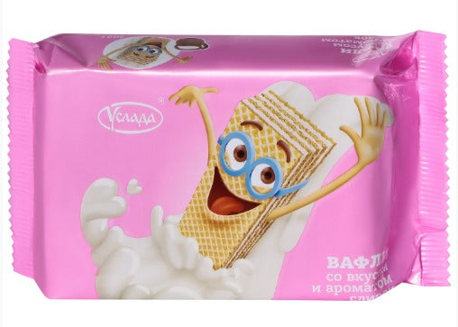 Wafers Uslada with taste and aroma of cream 200g