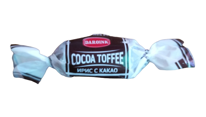 iris milk cocoa toffee Daroink  100g