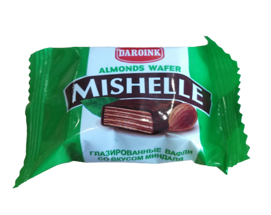 Chocolate Waffle "Daroink Mishelle" Almond Flavor 100g