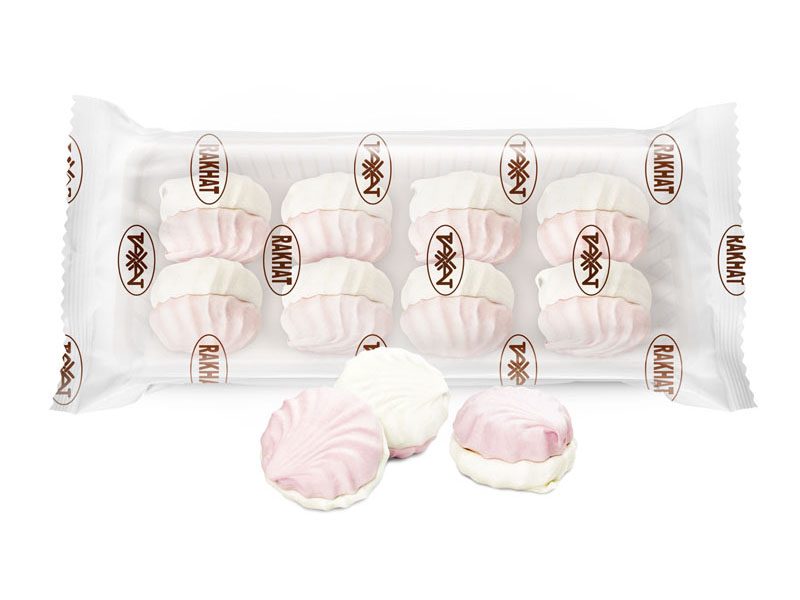 Marshmallow white-pink 330g