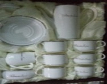 Classic coffee and tea set (set of 15 pieces)
