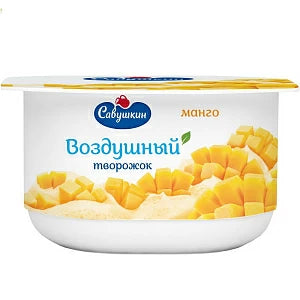 Paste curd mango fat. 3.5% w/w 100g SAVUSHKIN