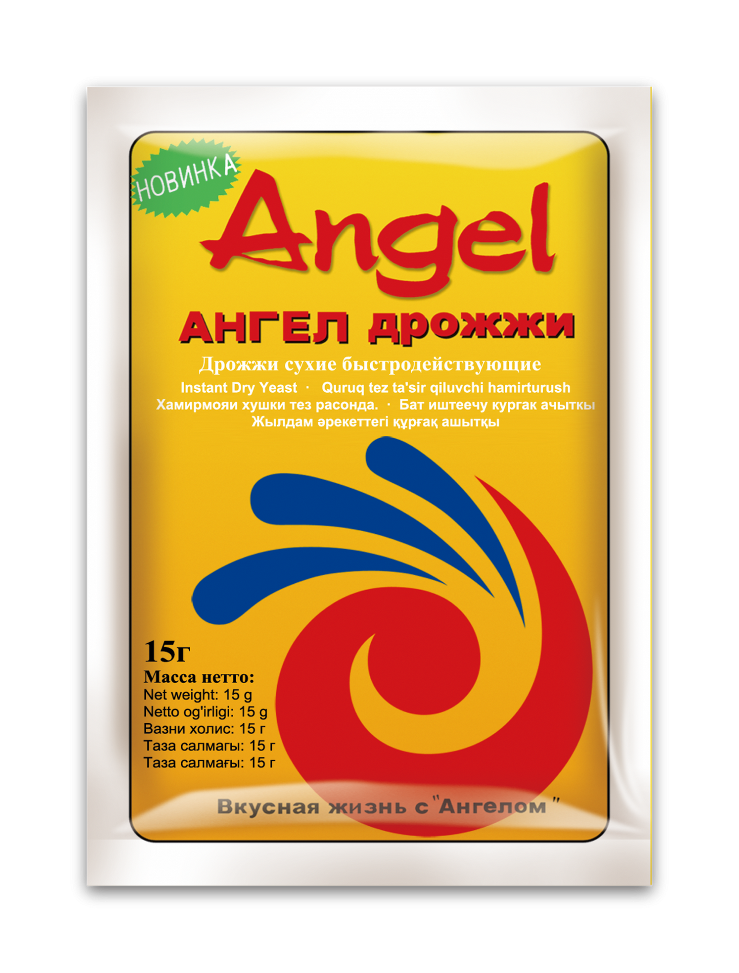 Instant dry yeast, Angel, 15g