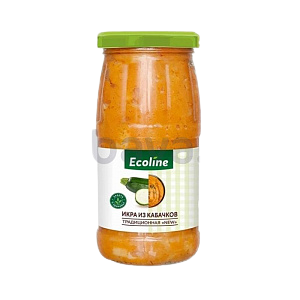 Caviar from zucchini Ecoline "Traditional", 450g