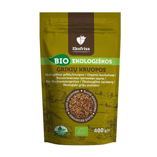 Organic Buckwheat Groats, thermally processed, 400 g