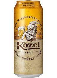 BEER Light beer Velkopopovicky Kozel Svetly 4%  0.45L