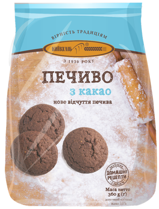 KYIVKHLIB COOKIE “WITH COCOA”