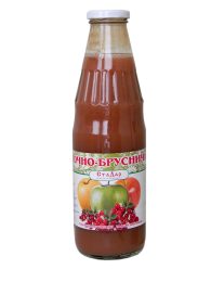 APPLE AND COWBERRY NECTAR with pulp 0.73L