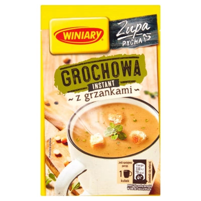 Winiary Instant pea soup with croutons 22g