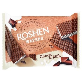 Wafers "Roshen Wafers" cocoa milk KKF 72g